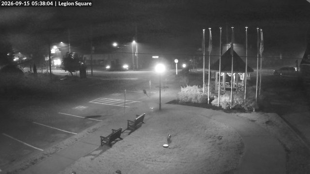 time-lapse frame, Inlet Legion Square webcam