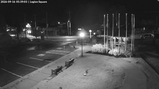 time-lapse frame, Inlet Legion Square webcam