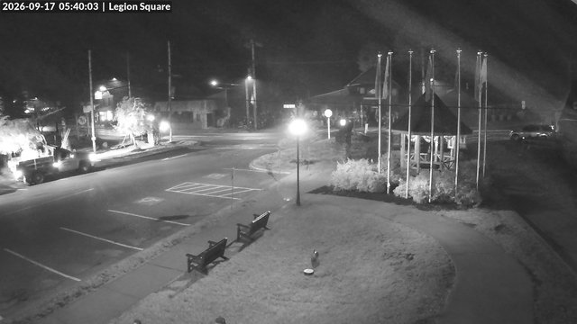 time-lapse frame, Inlet Legion Square webcam