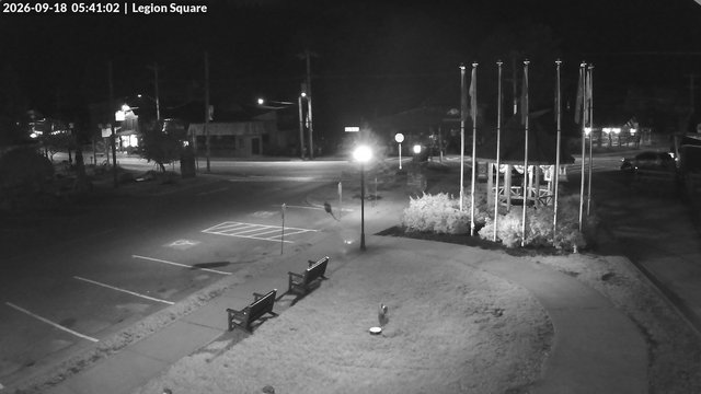 time-lapse frame, Inlet Legion Square webcam