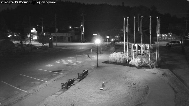 time-lapse frame, Inlet Legion Square webcam