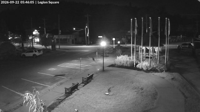 time-lapse frame, Inlet Legion Square webcam