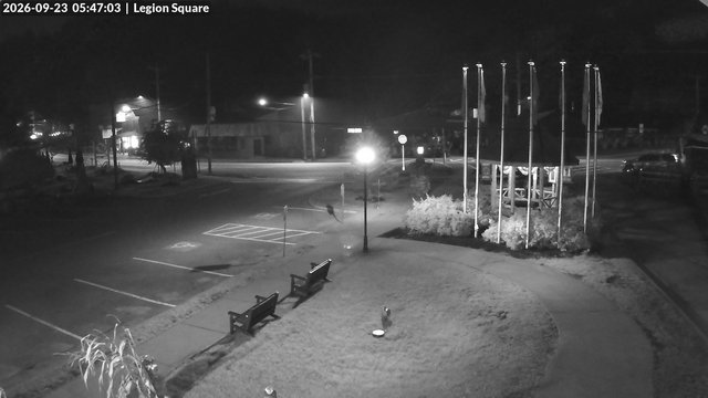 time-lapse frame, Inlet Legion Square webcam