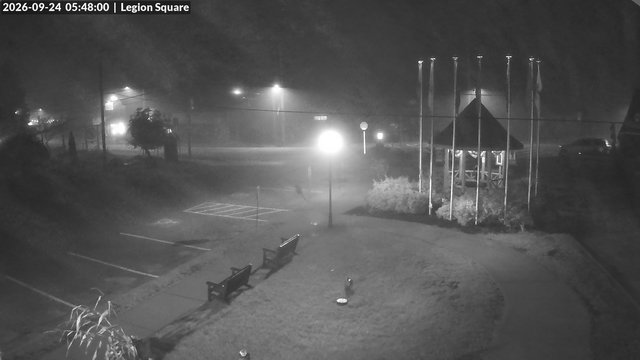 time-lapse frame, Inlet Legion Square webcam
