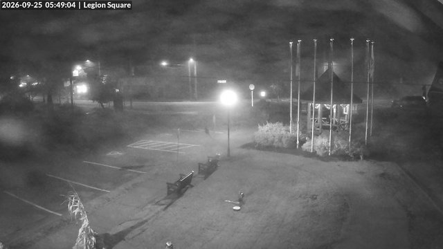 time-lapse frame, Inlet Legion Square webcam
