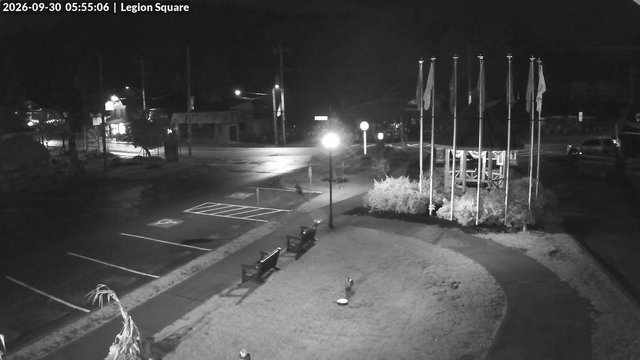time-lapse frame, Inlet Legion Square webcam