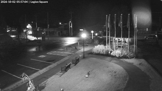 time-lapse frame, Inlet Legion Square webcam