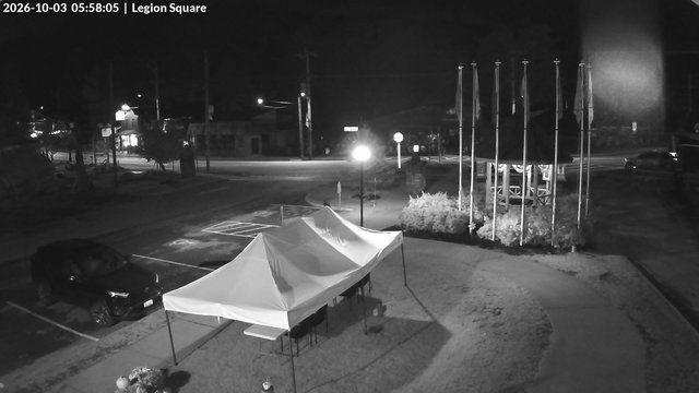 time-lapse frame, Inlet Legion Square webcam