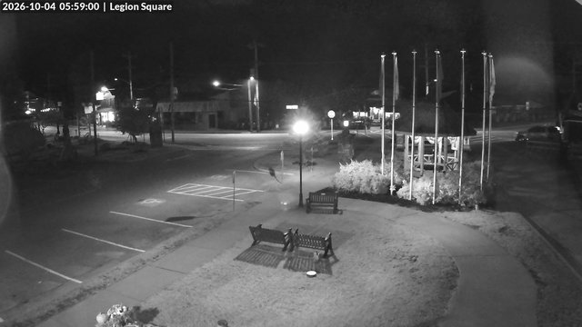 time-lapse frame, Inlet Legion Square webcam
