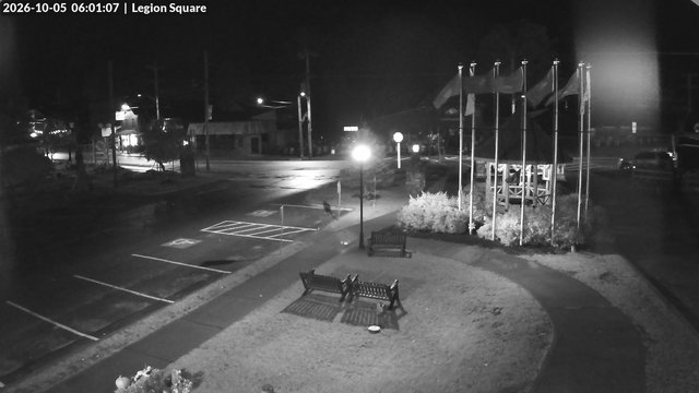 time-lapse frame, Inlet Legion Square webcam