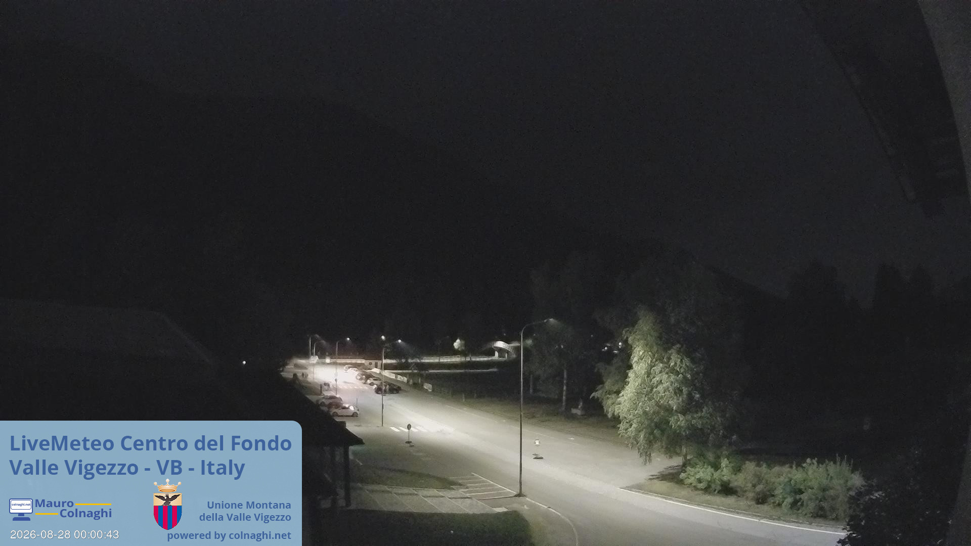 time-lapse frame, Unione Montana Valle Vigezzo webcam